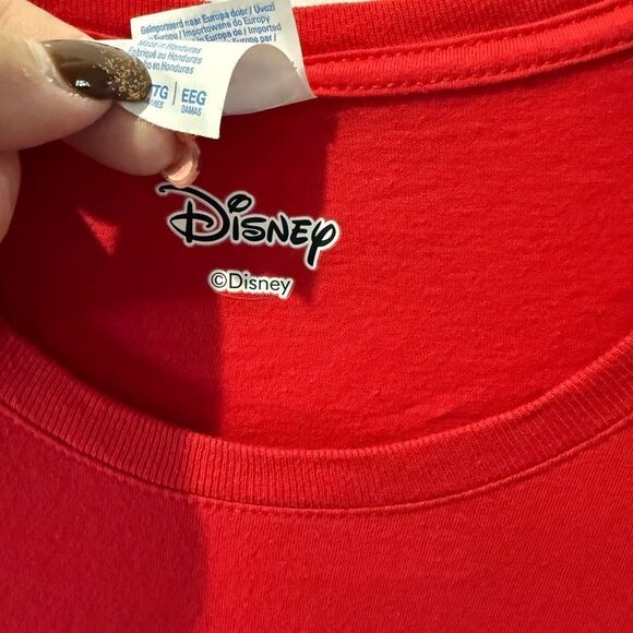 DISNEY BRAND WOMENS MICKEY MOUSE CHRISTMAS SHIRT - Picture 3 of 5